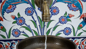 executive hotels in Chania- water faucet-Platanias Ariston Hotel